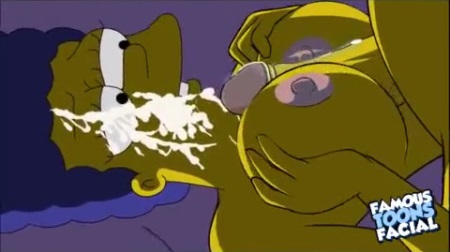 Simpsons Cartoon Sex: Гомер трахнул Мардж